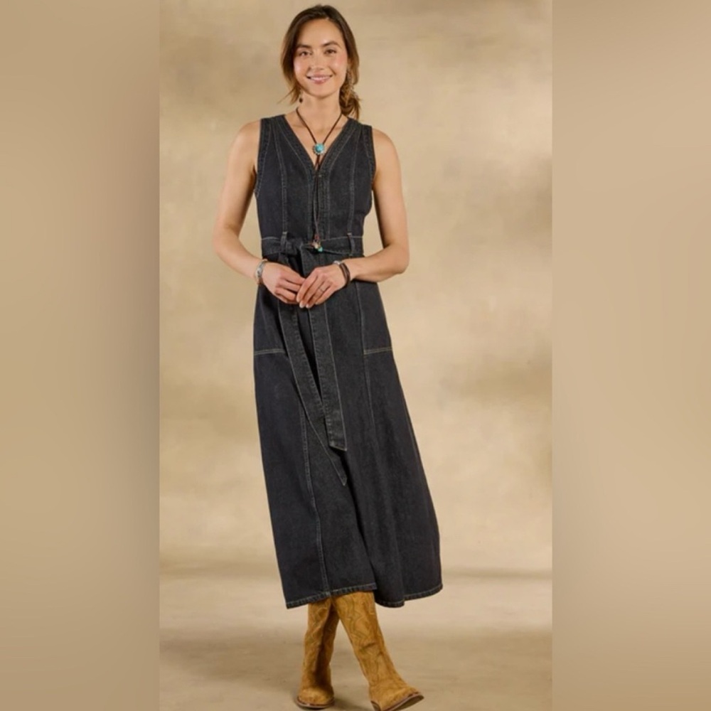 NWT Sundance Poppy Denim Dress Size 4, 14 and 16